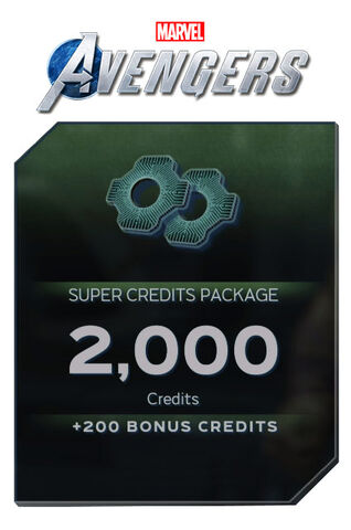 Marvel's Avengers - Dlc - Super Credits Package : 2000 Points + 200 Points Bonus